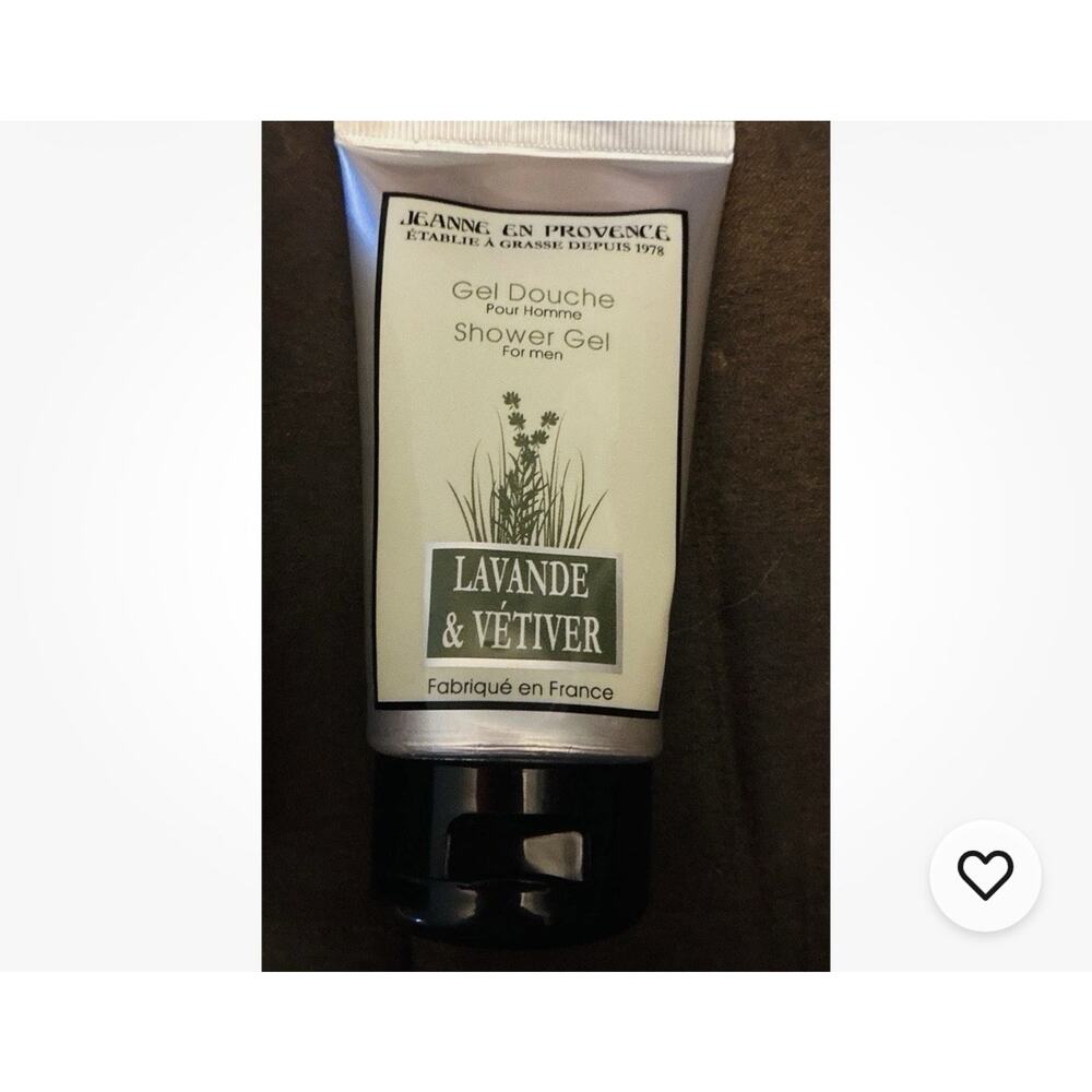 Jeanne en Provence Lavande & Vetiver Men's Frag Gift Set Eau De Toilette France - Picture 4 of 5